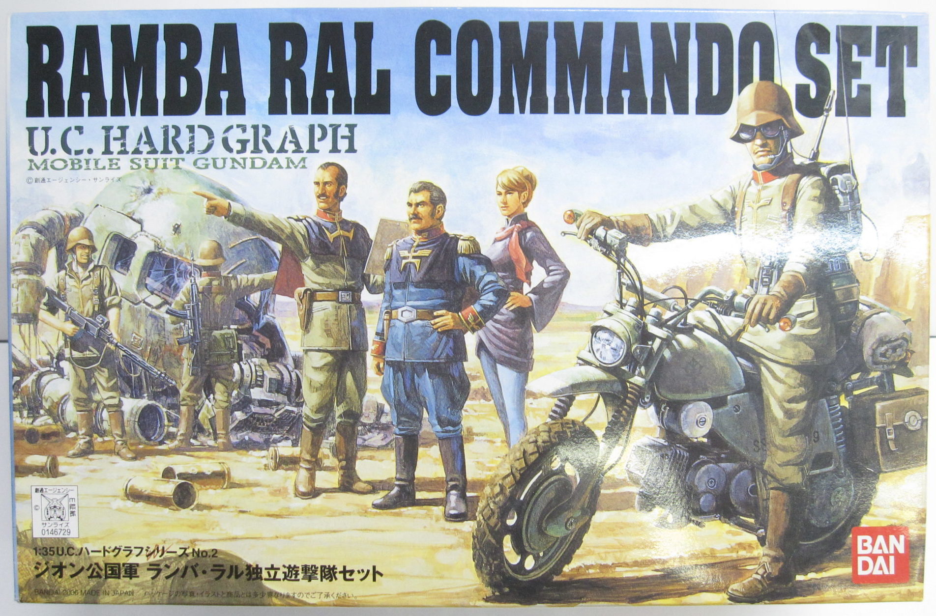 バンダイ Uchg 1 35 ジオン公国軍 ランバ ラル独立遊撃隊セット を売って頂きました 広島のdvd フィギュア高価買取店 グリーンスタイル